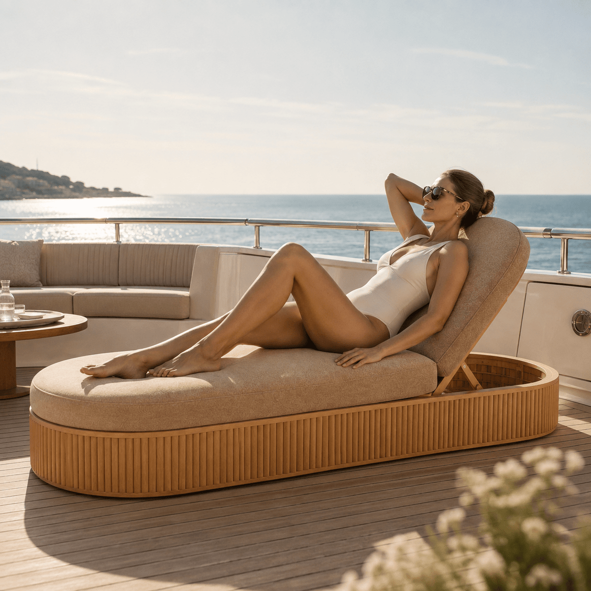 The Solea Twin Sun Lounger - SOLEA LIVING